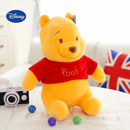25cm Disney Winnie The Pooh Plush Toys Kawaii Anime