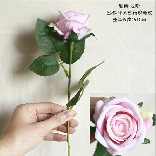 Artificial Flowers Fake Rose Bouquet Gift