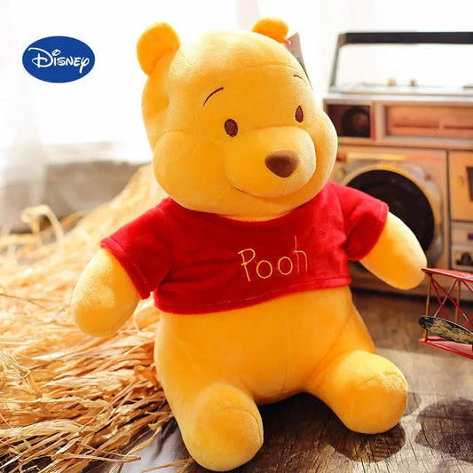 25cm Disney Winnie The Pooh Plush Toys Kawaii Anime
